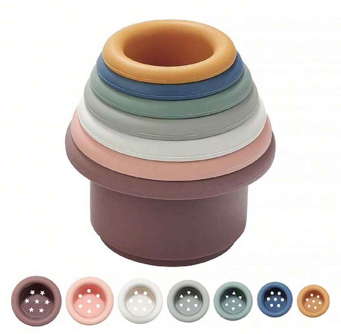 Silicone Stacking Cups