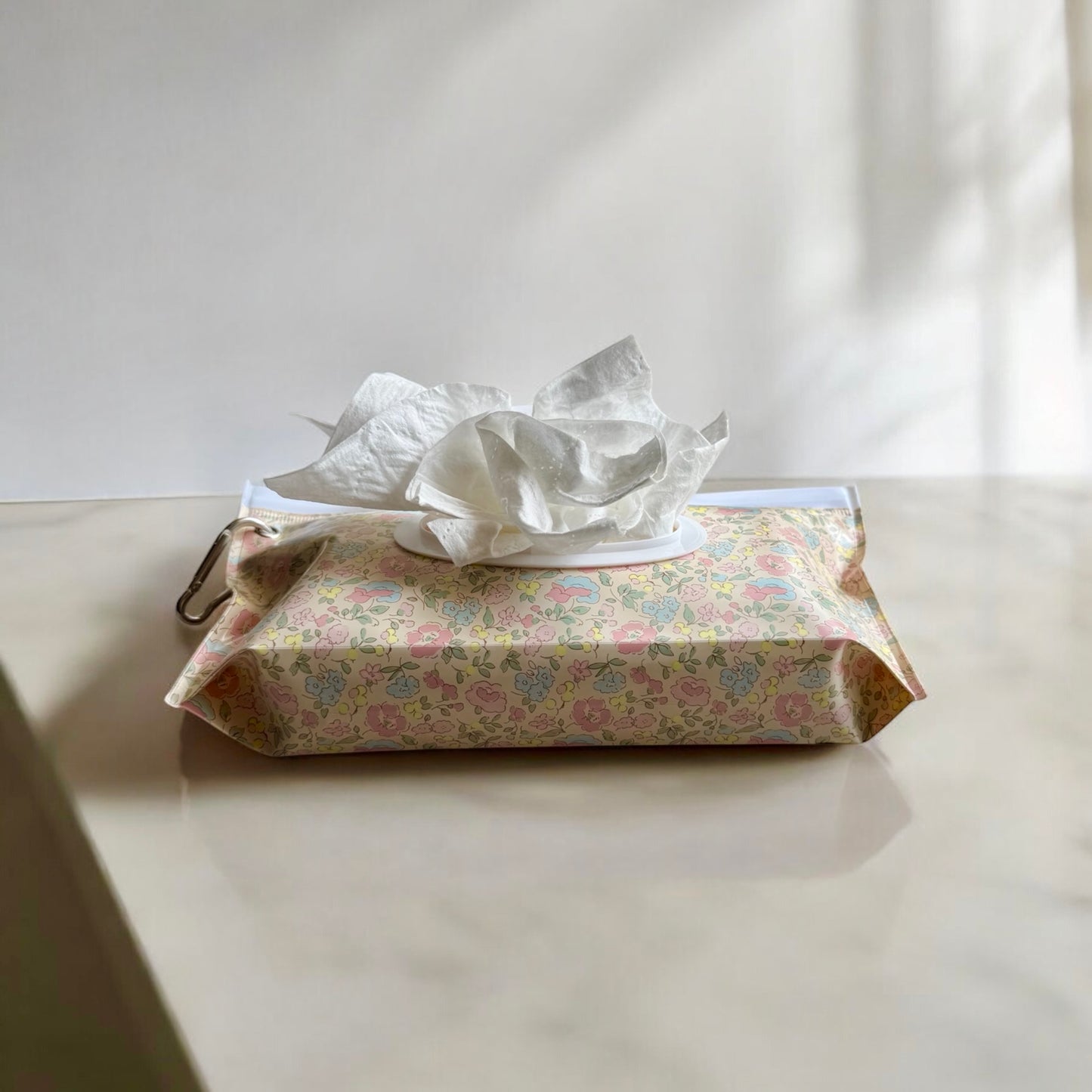 Wipe Dispenser floral (Reusable)