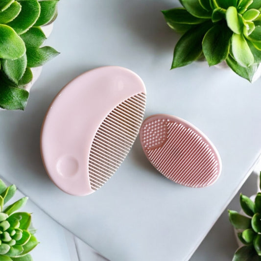Silicone Grooming Set 2pcs