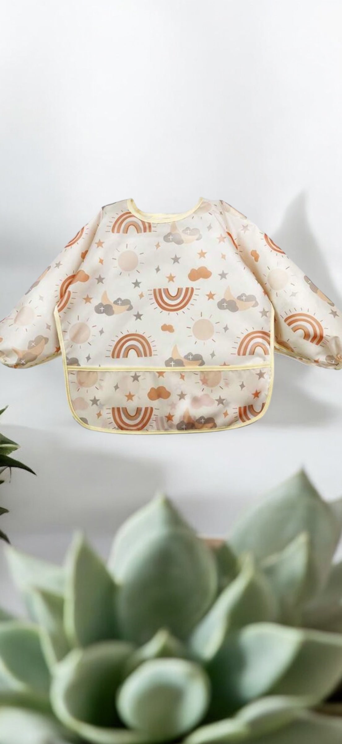 Moon & Rainbows T-shirt bib