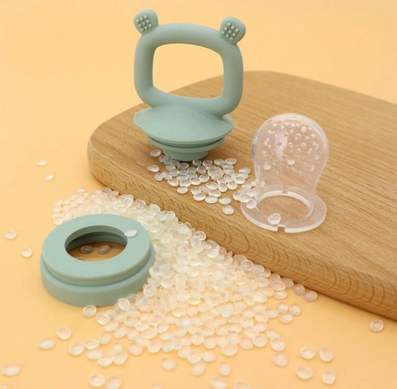 Silicone Pacifier Freezer Set-Blue