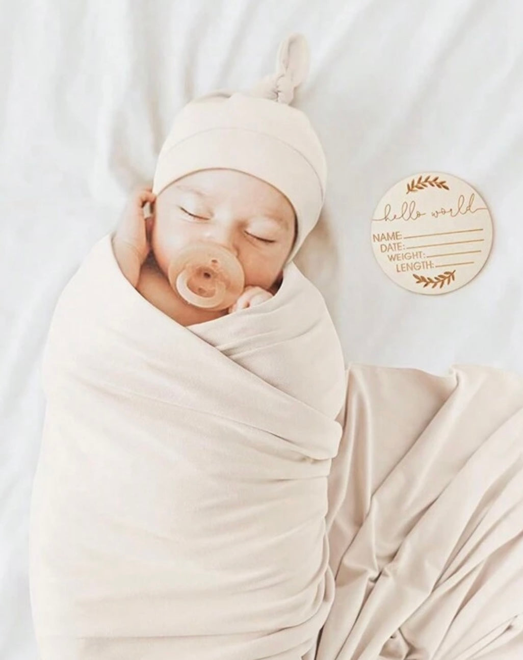 Swaddle Set Beige