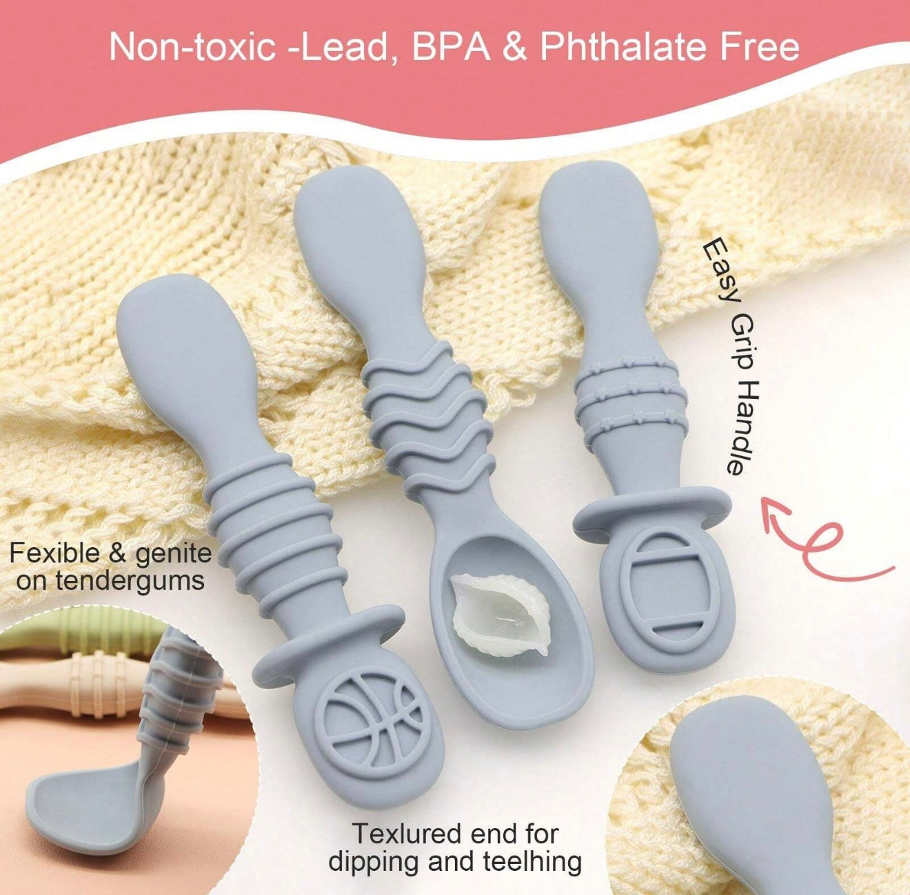 Spoon Training Set 3pack -Blue