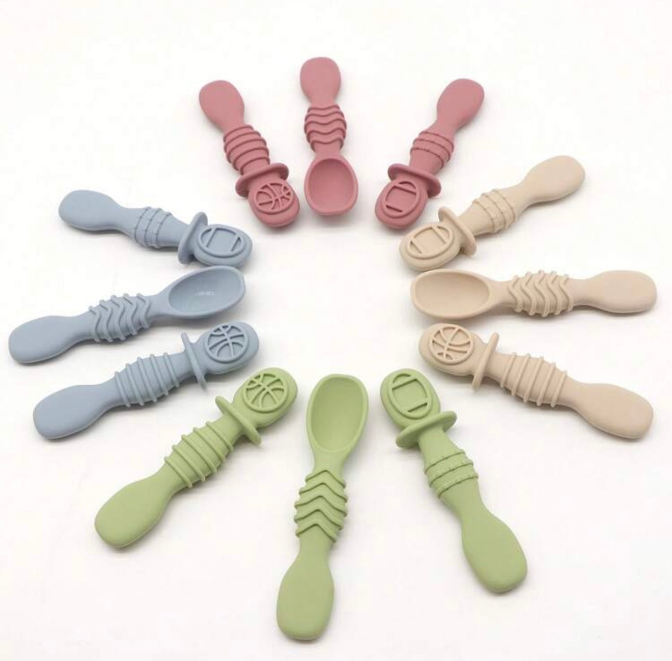 Spoon Training Set 3 pack -Pink