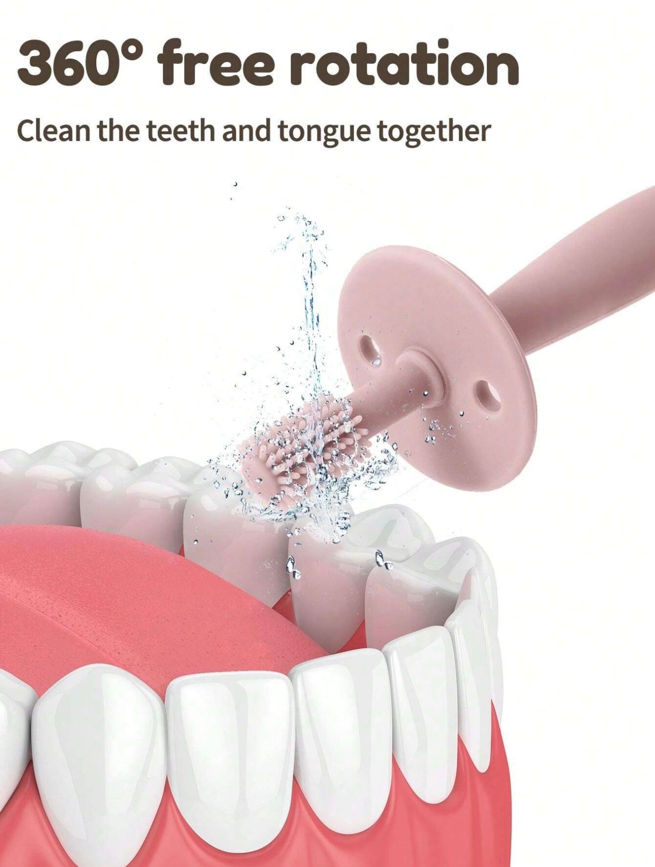 Silicone ToothBrush Set 3pack -Pink