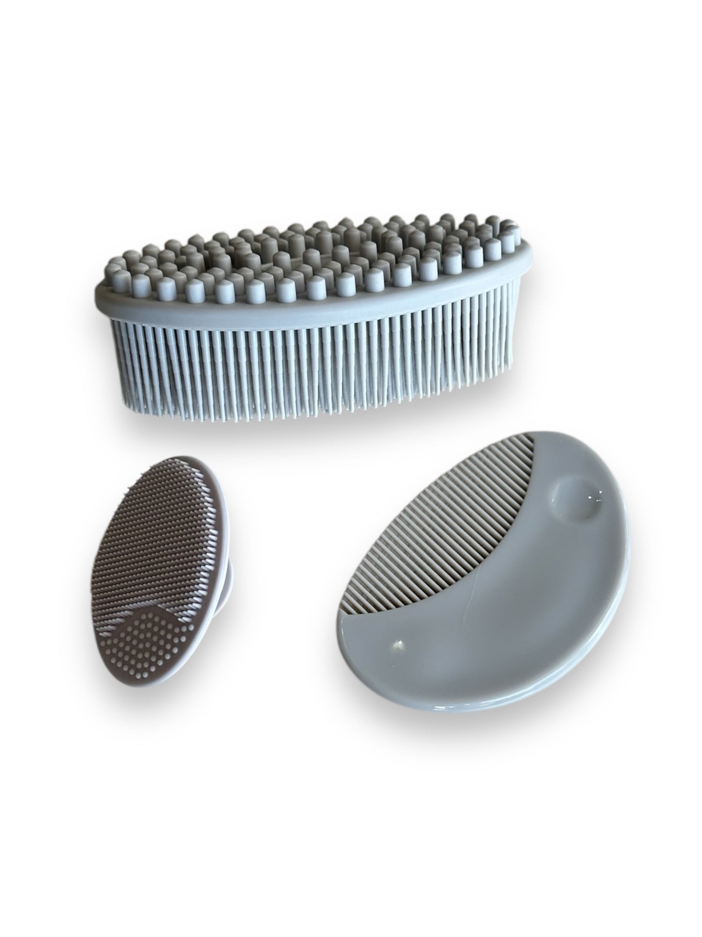 Silicone Grooming Set 3pcs