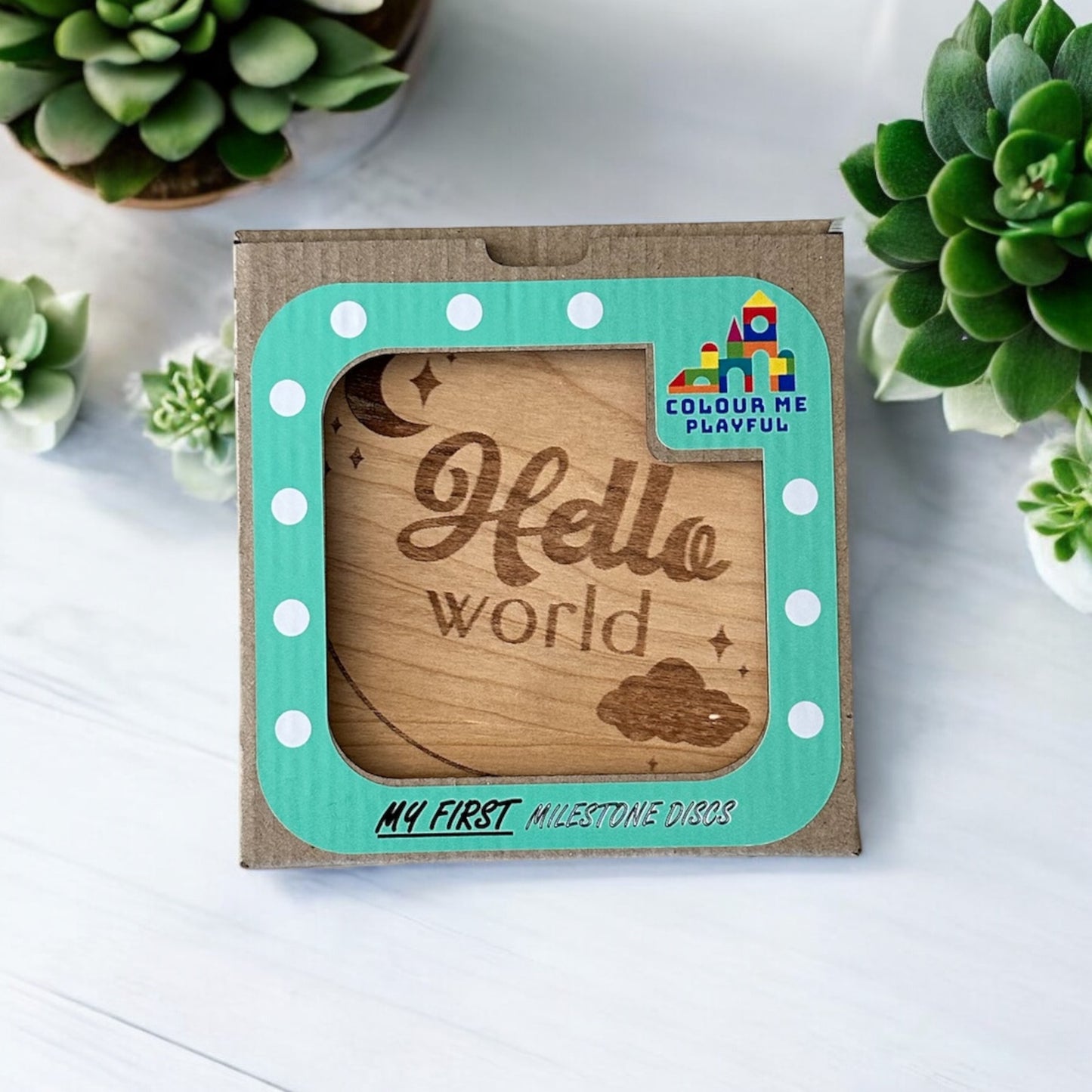 Baby Milestones: "My First" Milestones Tiles