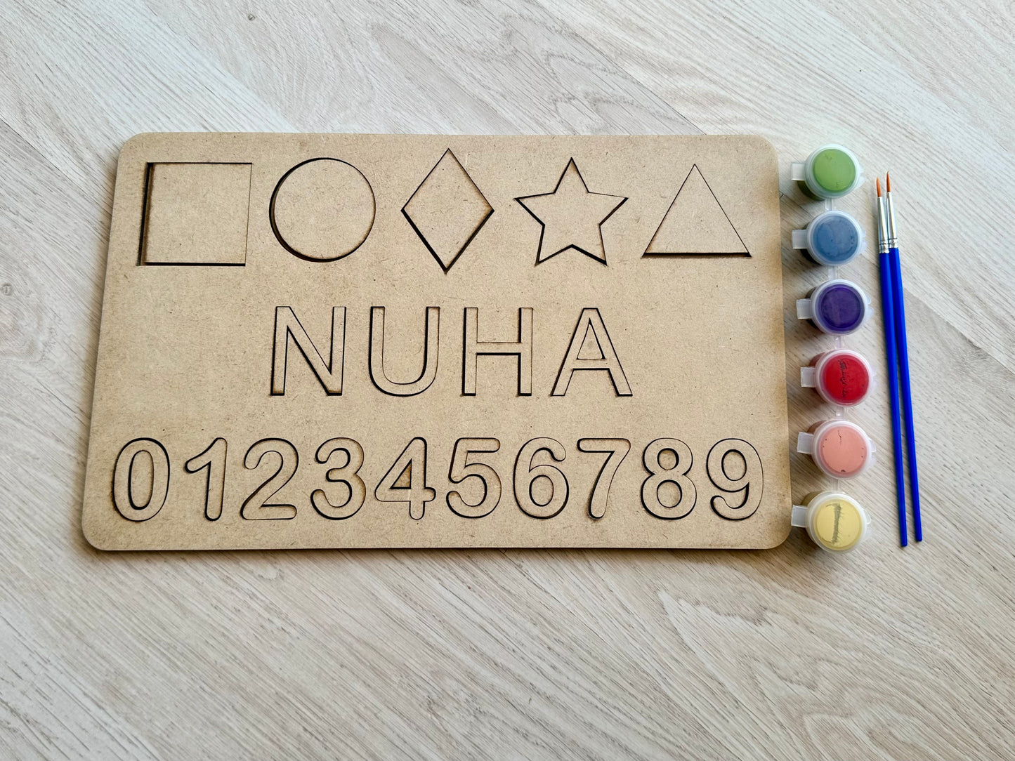 Customised Puzzle Paint Set