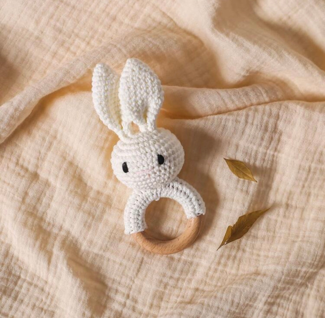 Ruby Rabbit Rattle