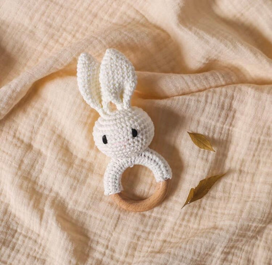 Ruby Rabbit Rattle
