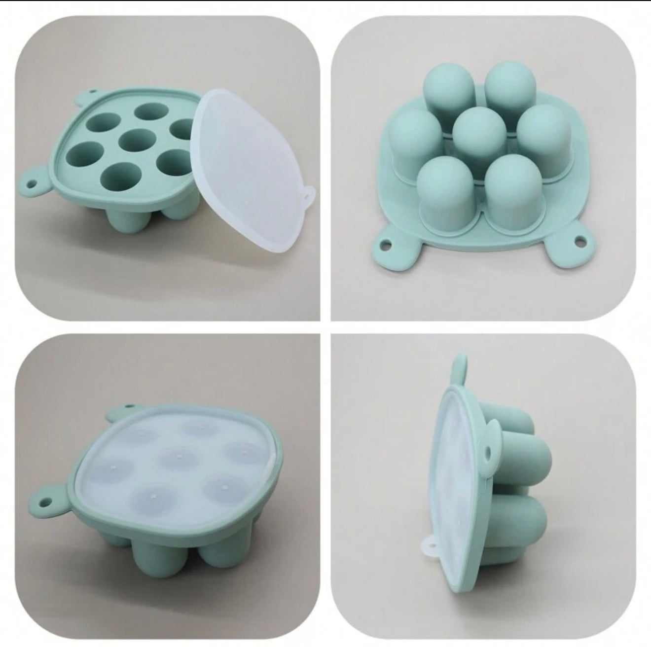 Silicone Pacifier Freezer Set-Blue
