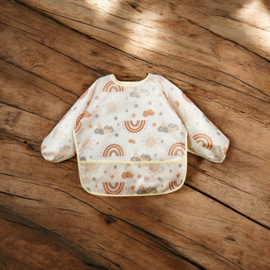 Moon & Rainbows T-shirt bib