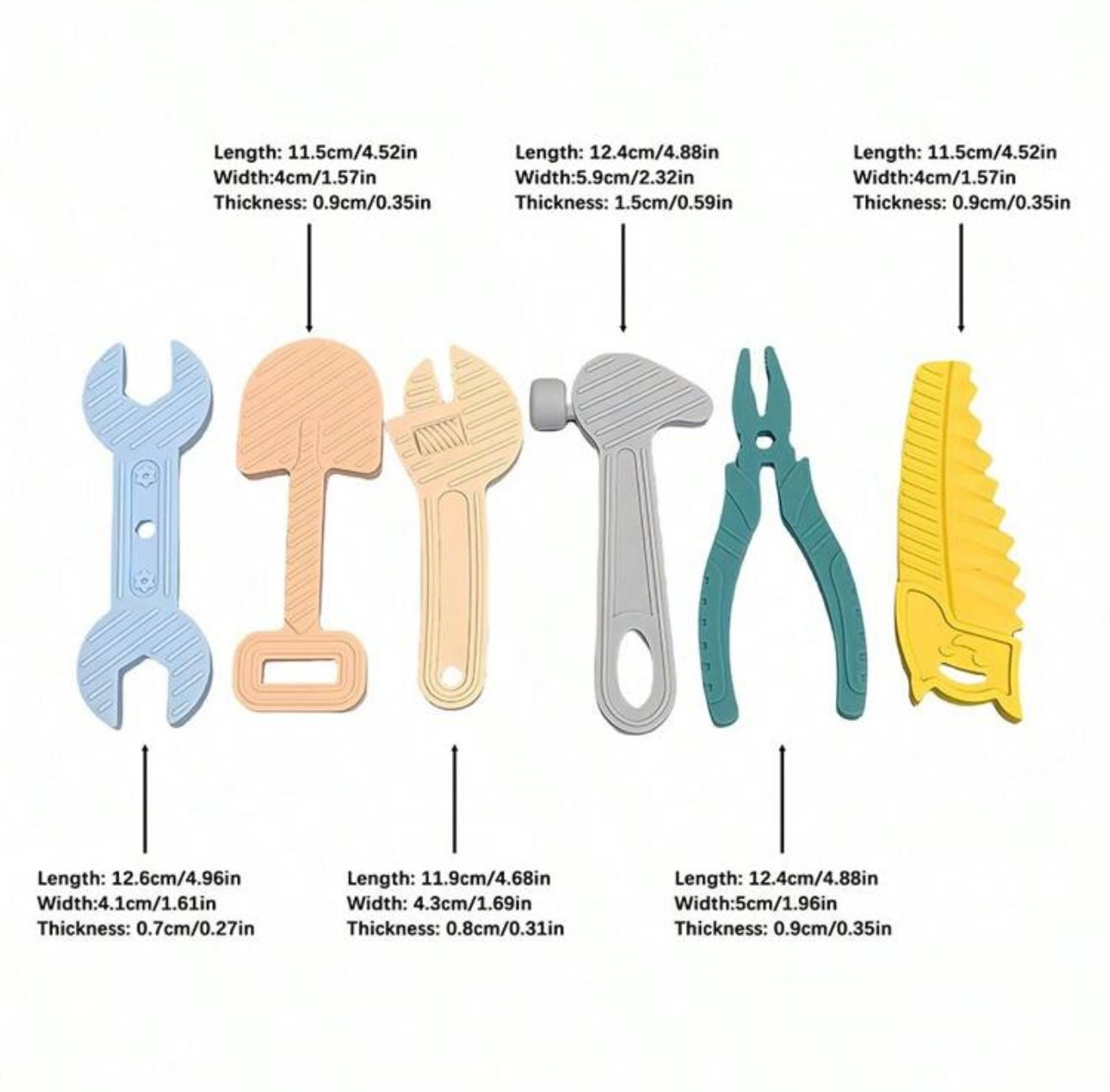 Silicone Tool Set (6 piece)
