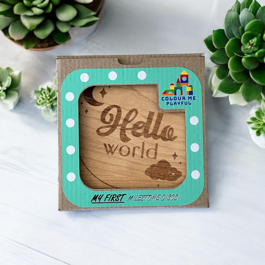 Baby Milestones: "My First" Milestones Tiles
