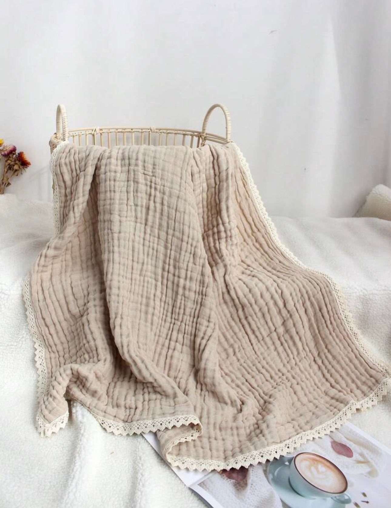 Lace Edged Muslin