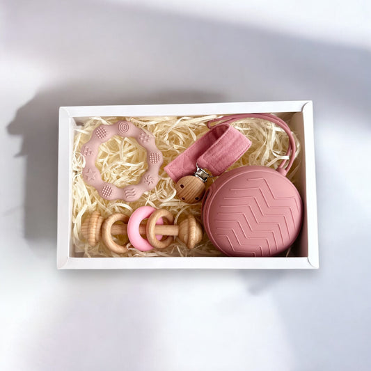 Box 5 : Teether Range Pink
